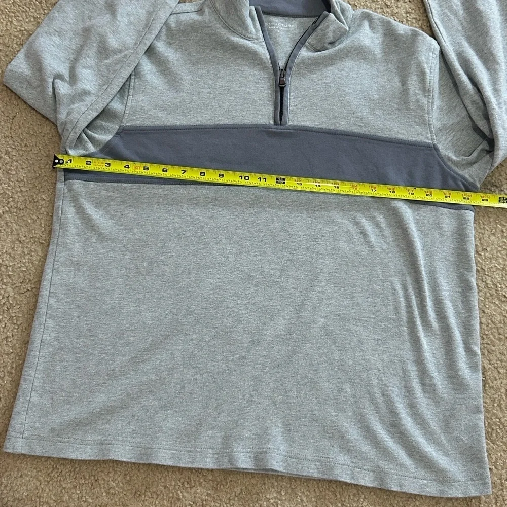 Structure Men’s Large 1/4 Zip Pullover Sweater